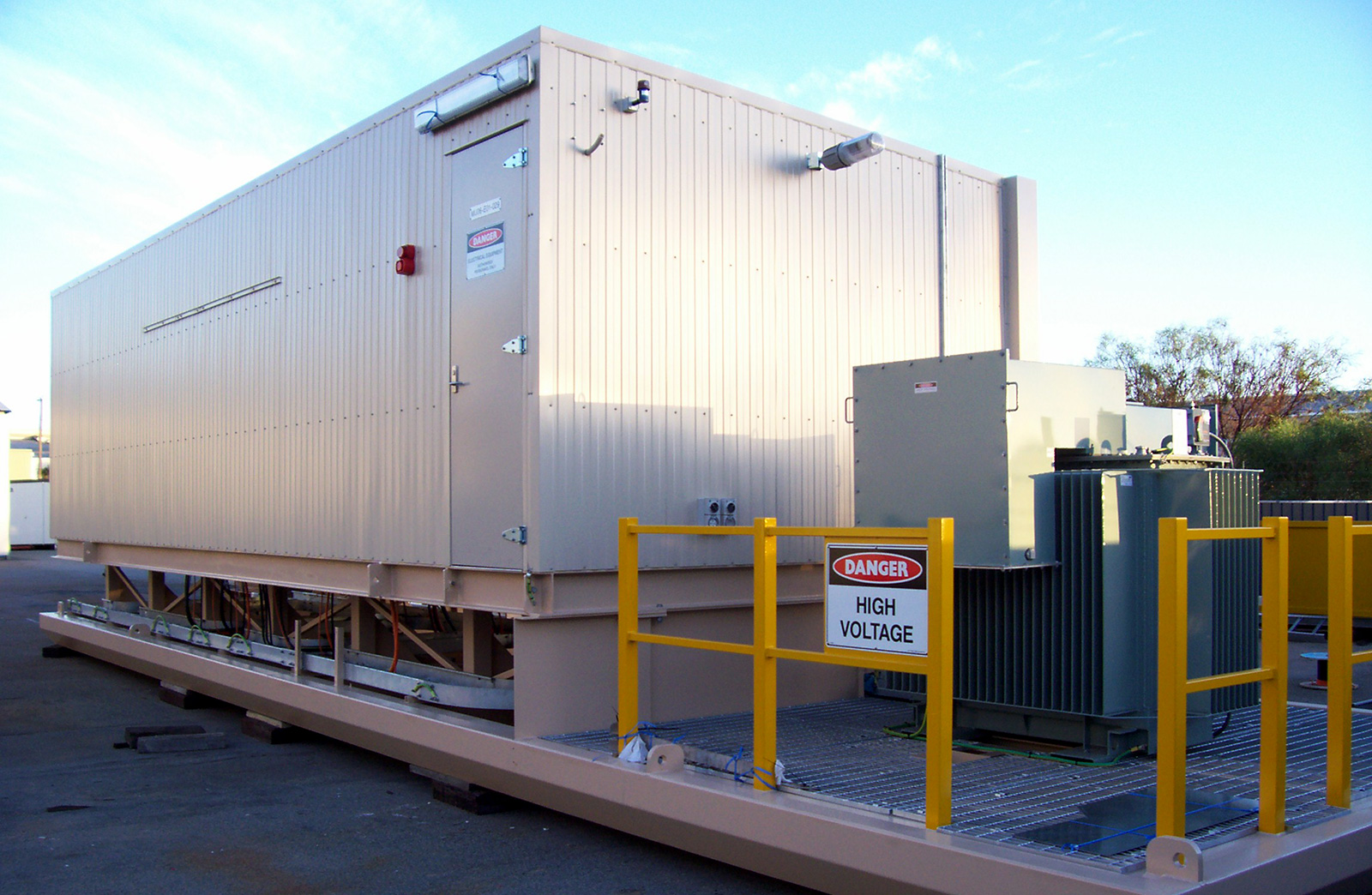 transportable switchroom Perth — Barclay Engineering
